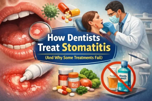 How-Dentists-Treat-Stomatitis-And-Why-Some-Treatments-Fail