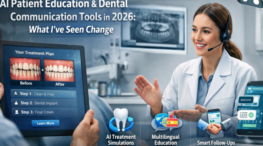 AI Patient Education & Dental Communication Tools in 2026: What I’ve Seen Change